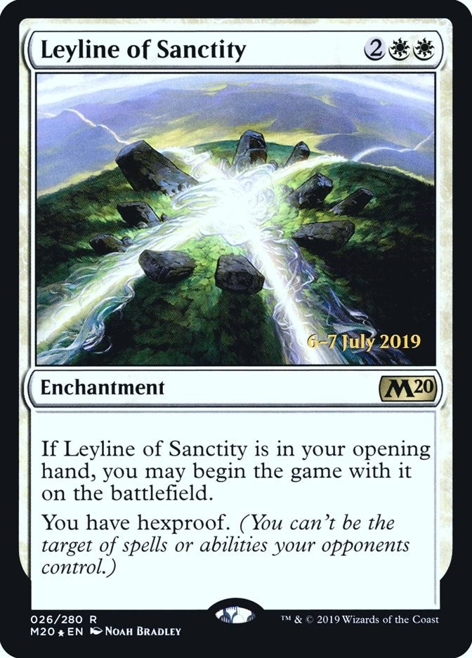 Leyline of Sanctity (26) (Prerelease Cards)