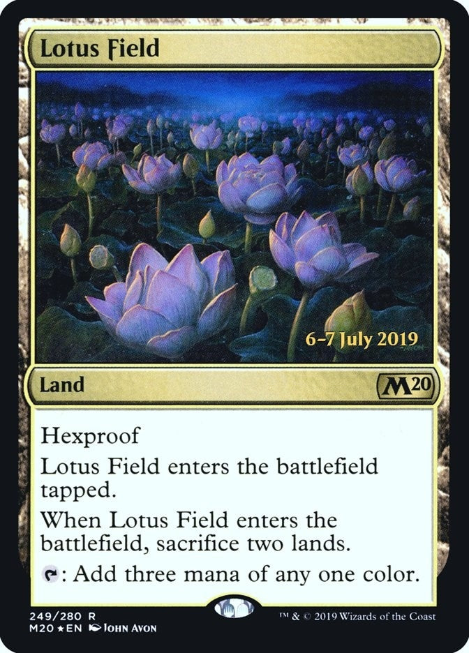 Lotus Field (249) (Prerelease Cards)