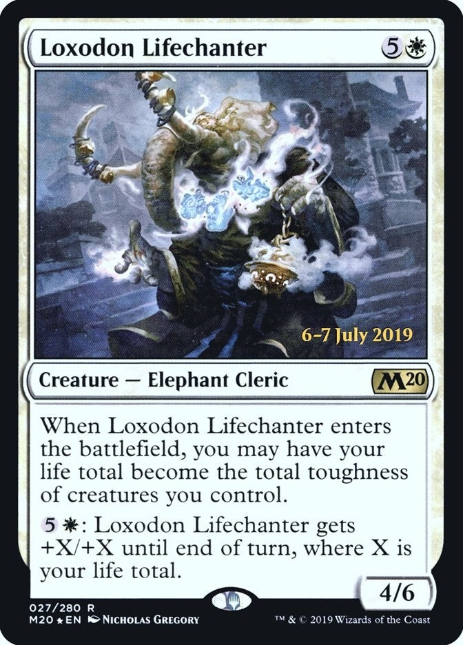 Loxodon Lifechanter (27) (Prerelease Cards)
