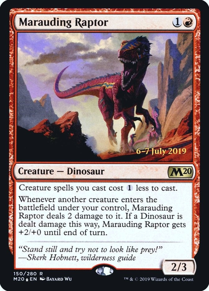 Marauding Raptor (150) (Prerelease Cards)