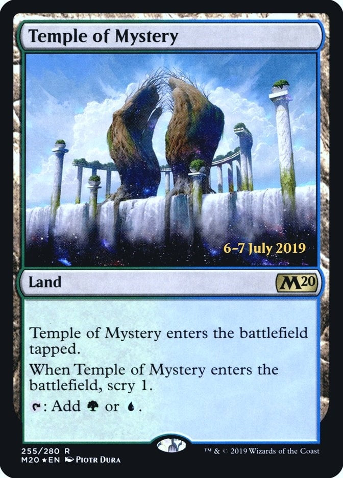 Temple of Mystery (M20) (255) (Prerelease Cards)