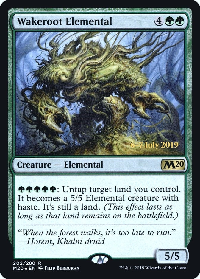 Wakeroot Elemental (202) (Prerelease Cards)