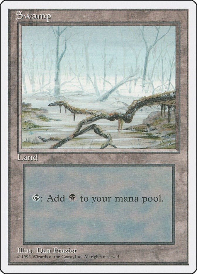 Swamp (A) (192) (Fourth Edition)