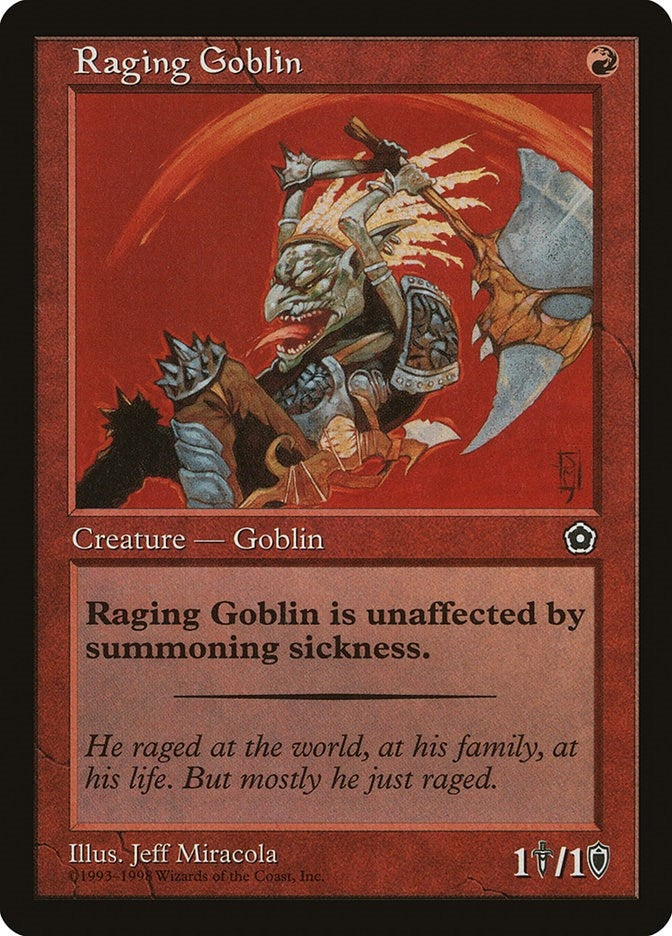 Raging Goblin (Portal Second Age)
