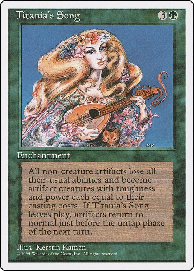 Titania's Song (Fourth Edition)