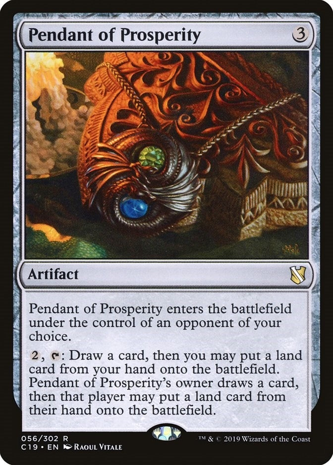 Pendant of Prosperity (56) (Commander 2019)