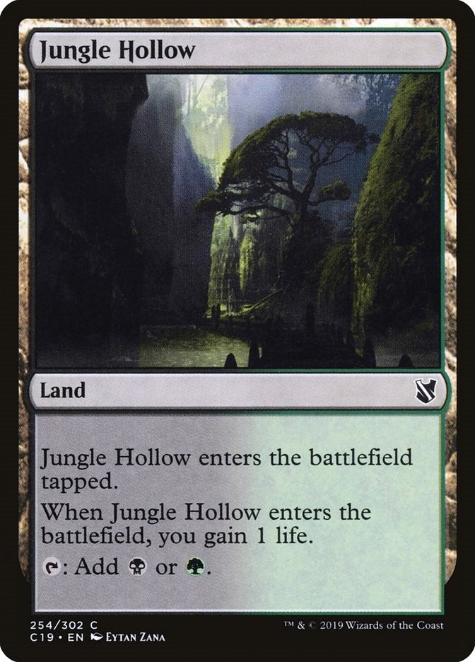 Jungle Hollow (254) (Commander 2019)
