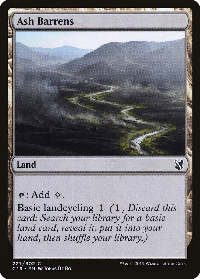 Ash Barrens (227) (Commander 2019)