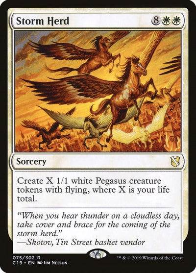 Storm Herd (75) (Commander 2019)