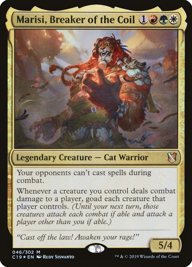 Marisi, Breaker of the Coil (46) (Commander 2019)