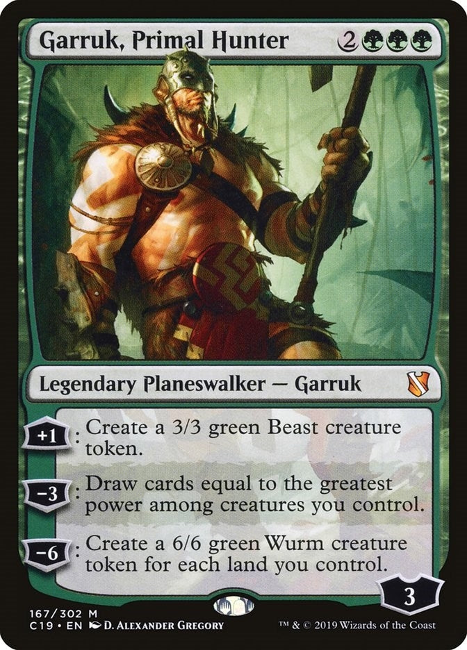 Garruk, Primal Hunter (167) (Commander 2019)