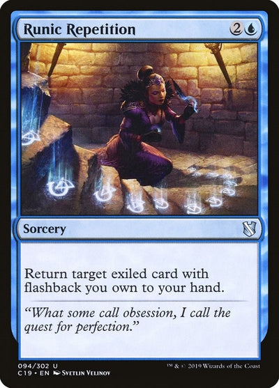 Runic Repetition (94) (Commander 2019)