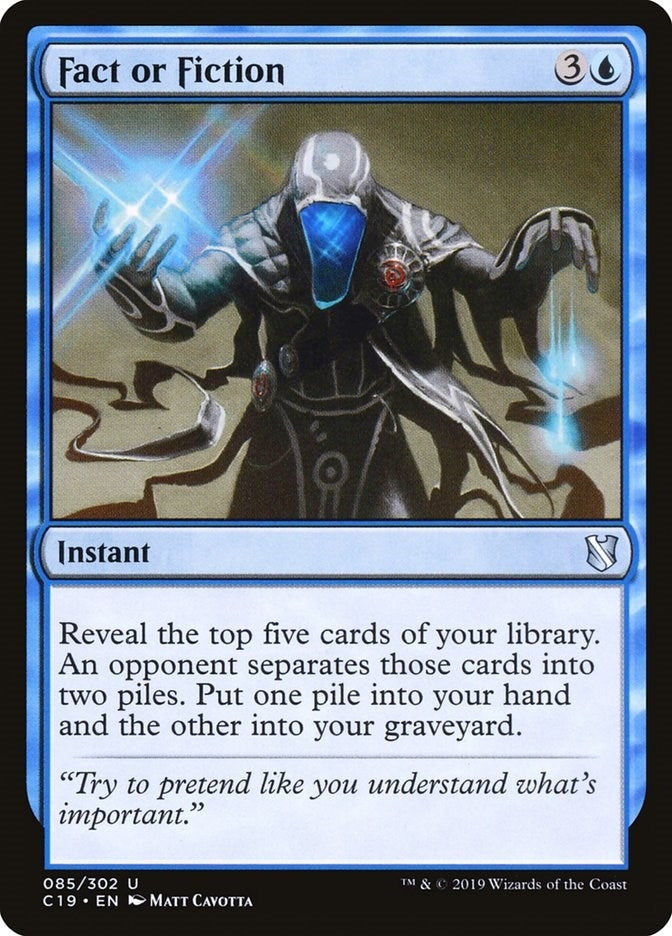 Fact or Fiction (85) (Commander 2019)