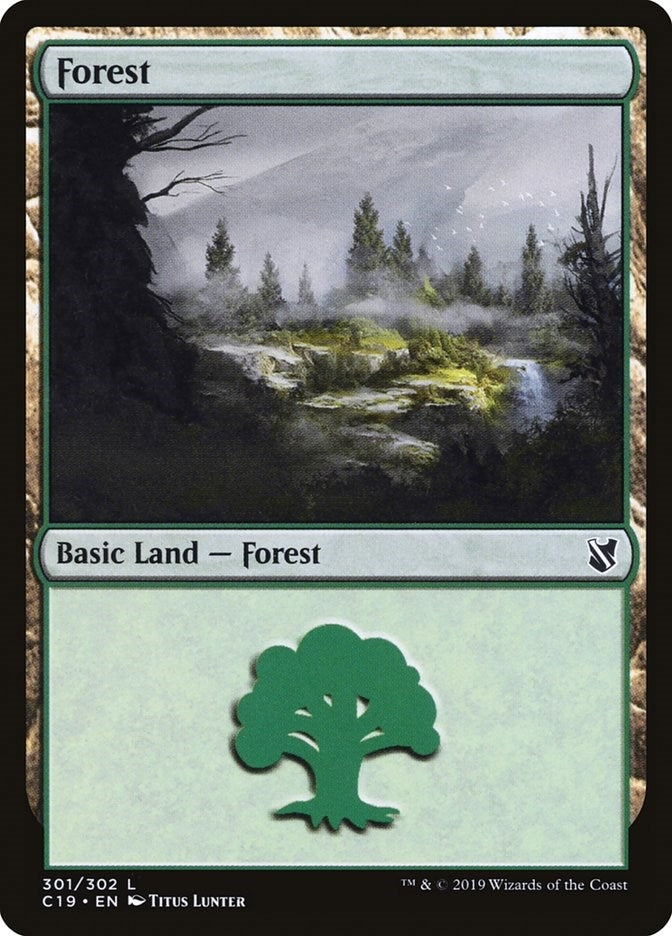 Forest (301) (301) (Commander 2019)