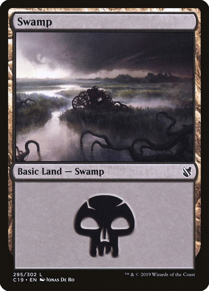Swamp (295) (295) (Commander 2019)