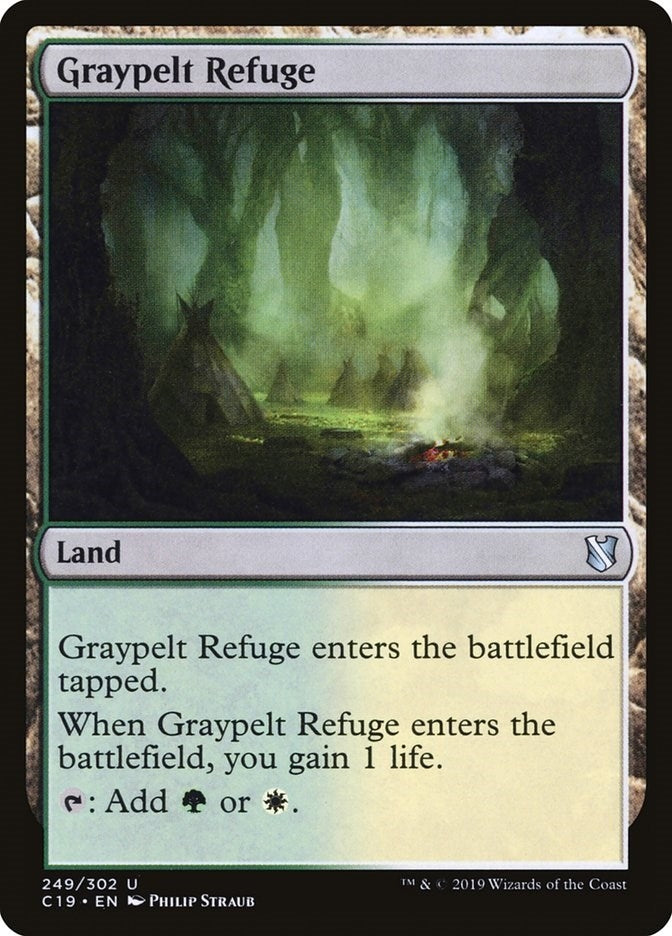 Graypelt Refuge (249) (Commander 2019)