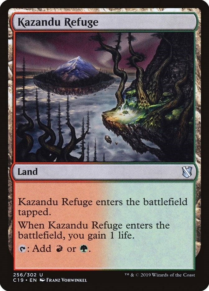 Kazandu Refuge (256) (Commander 2019)