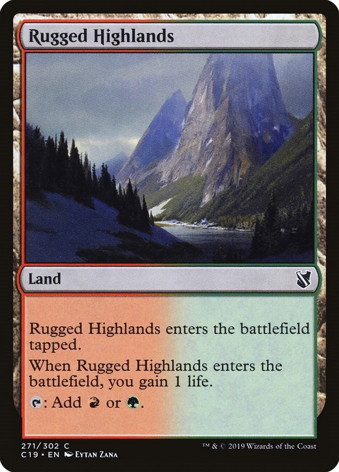 Rugged Highlands (271) (Commander 2019)