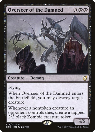 Overseer of the Damned (125) (Commander 2019)