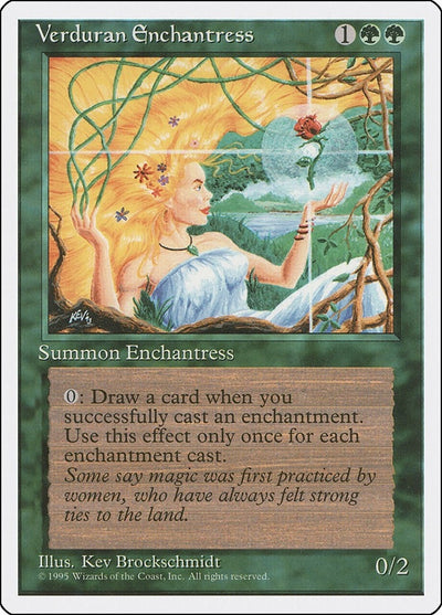 Verduran Enchantress (Fourth Edition)