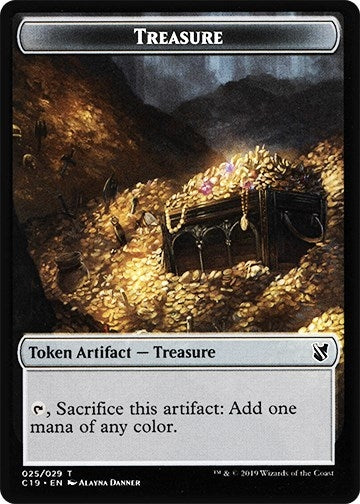 Treasure // Human Double-Sided Token (25 // 3)