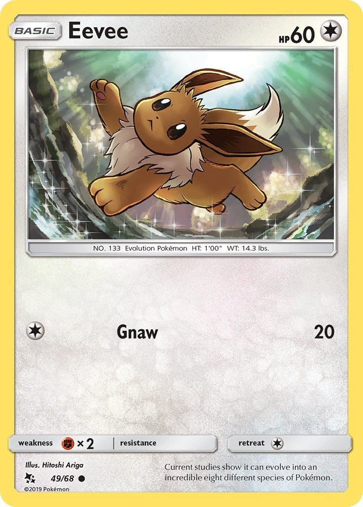 Image for Eevee (49) (49/68) (Hidden Fates) - Pokemon