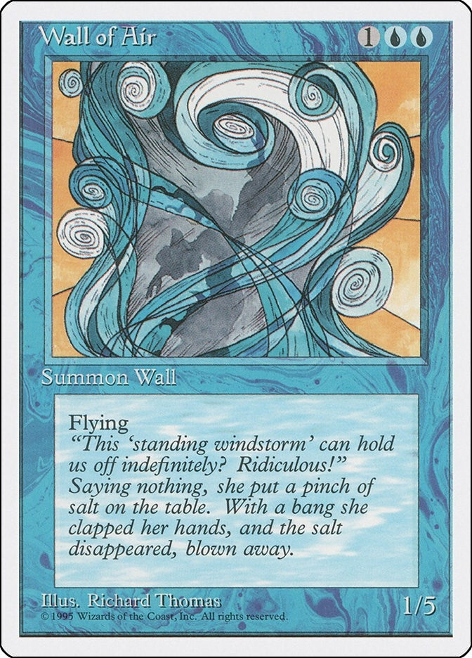 Wall of Air (Fourth Edition)