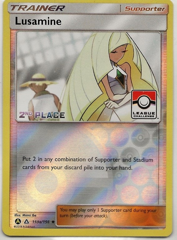 Image for Lusamine - 153a/156 (League Challenge) [2nd Place] (153a/156) (League & Championship Cards) - Pokemon