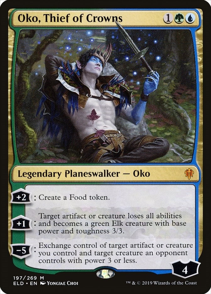 Oko, Thief of Crowns (197) (Throne of Eldraine)