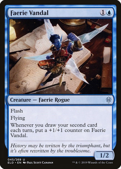Faerie Vandal (45) (Throne of Eldraine)