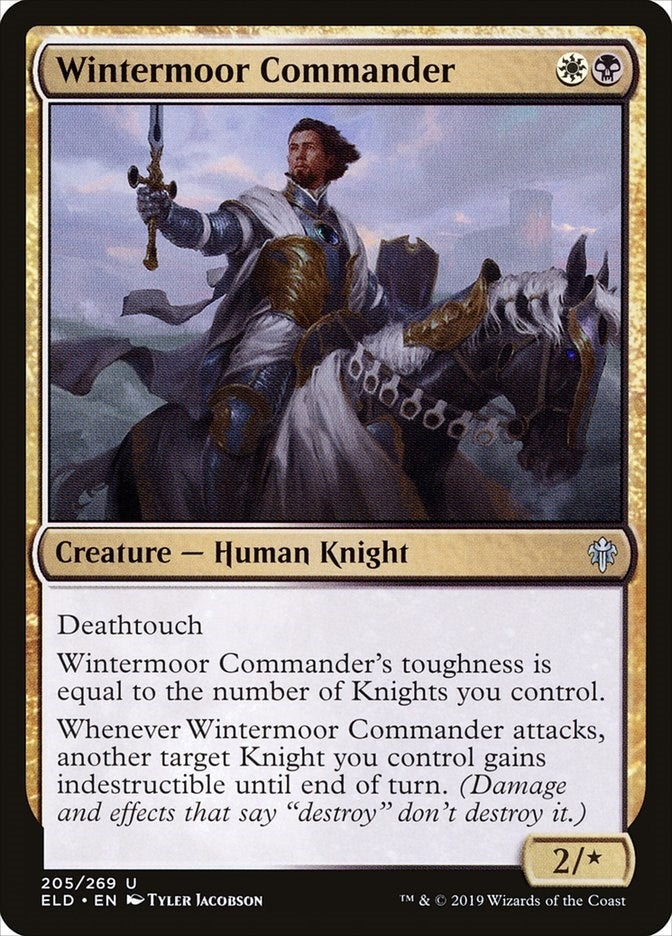 Wintermoor Commander (205) (Throne of Eldraine)