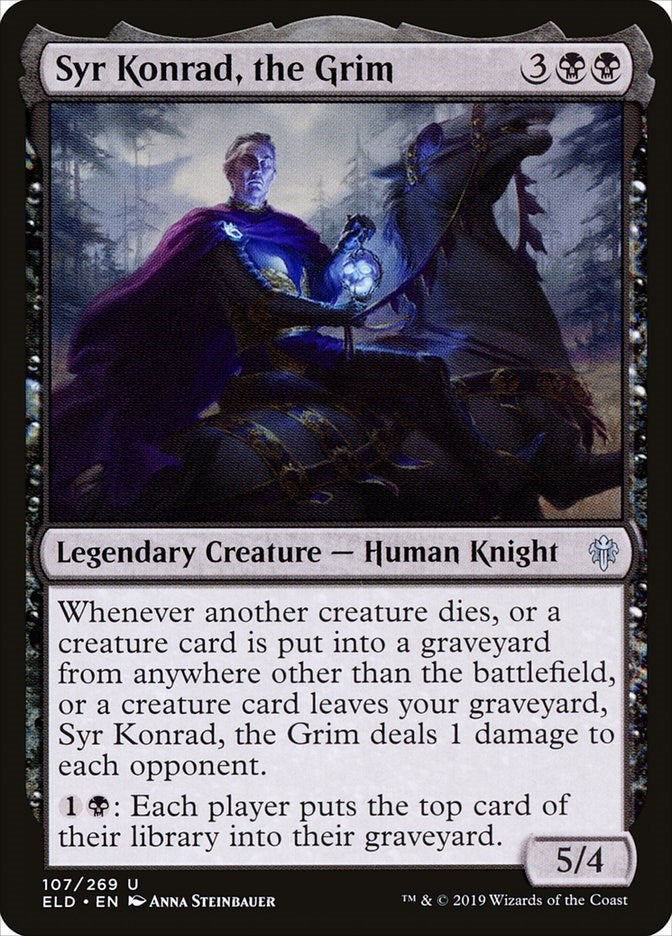 Syr Konrad, the Grim (107) (Throne of Eldraine)