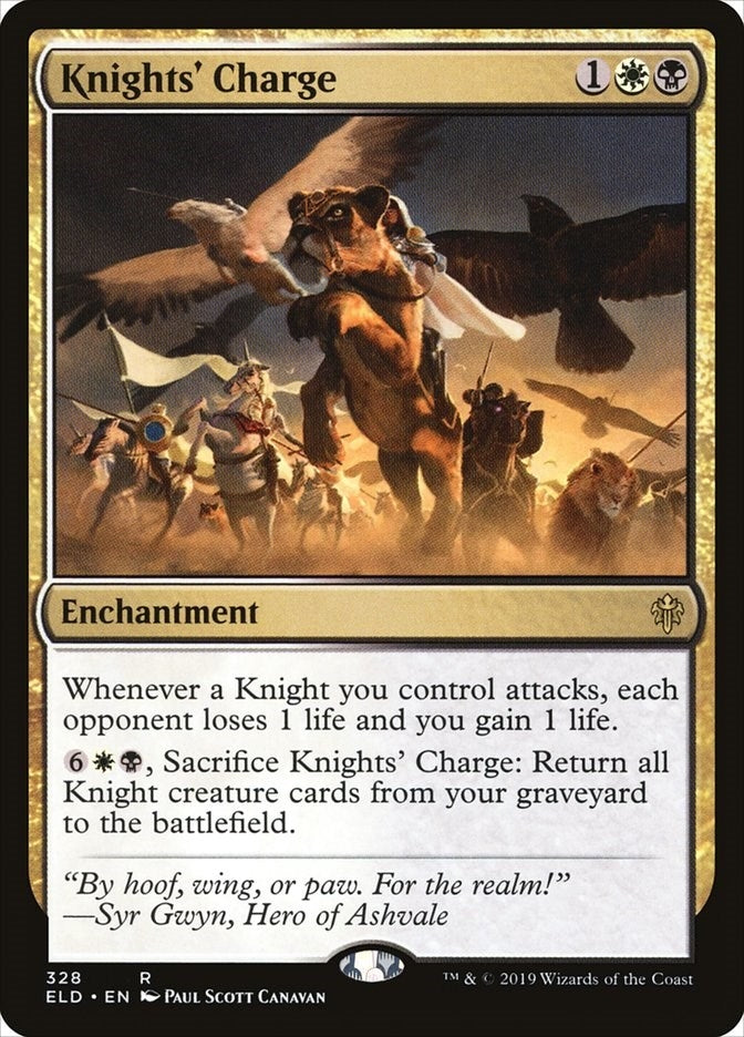 Knights' Charge (328) (Throne of Eldraine)