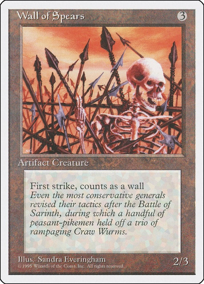 Wall of Spears (Fourth Edition)
