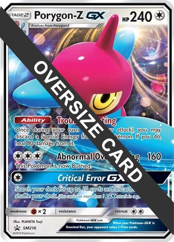 Image for Porygon-Z GX - SM216 (SM Black Star Promo) (SM216) (Jumbo Cards) - Pokemon
