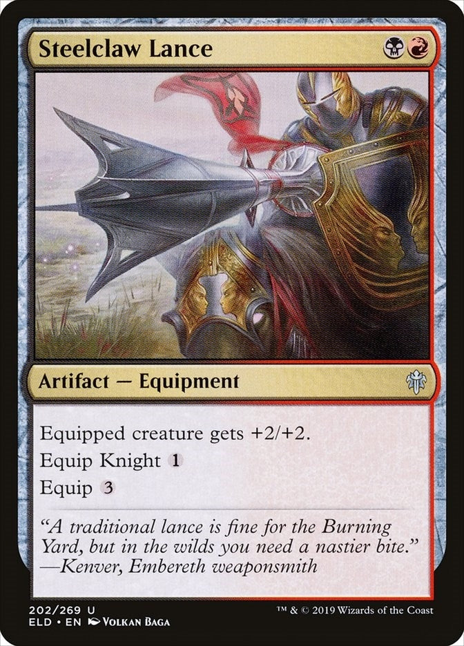 Steelclaw Lance (202) (Throne of Eldraine)