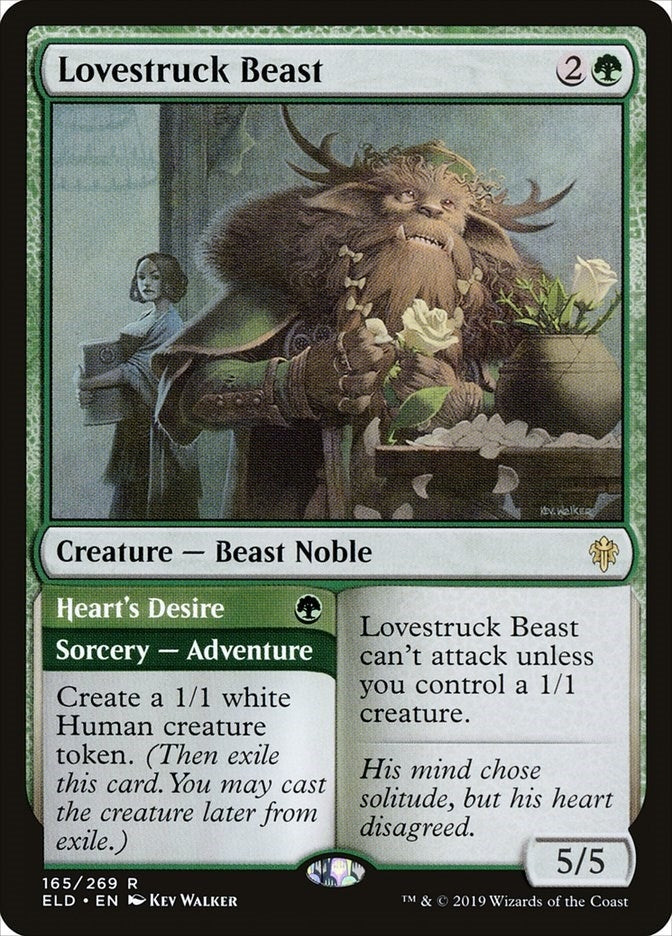 Lovestruck Beast (165) (Throne of Eldraine)