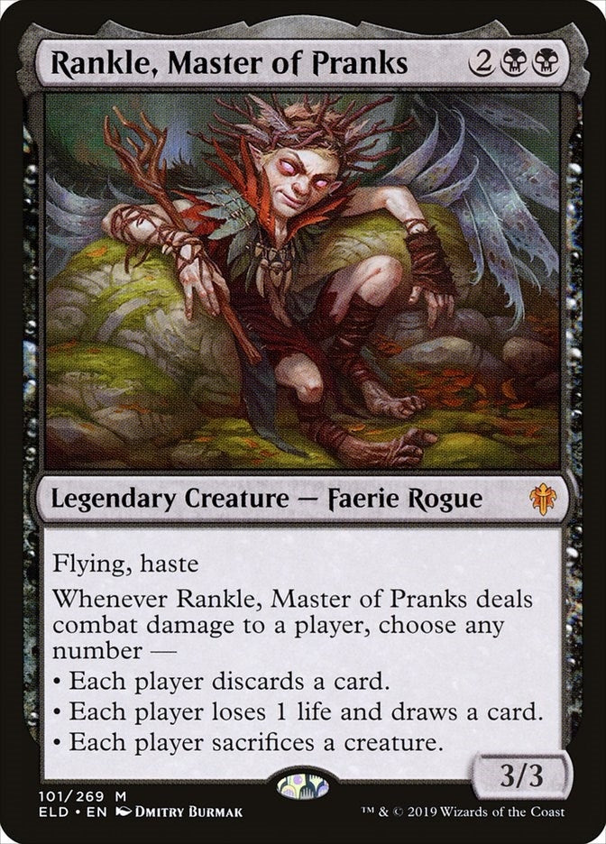 Rankle, Master of Pranks (101) (Throne of Eldraine)
