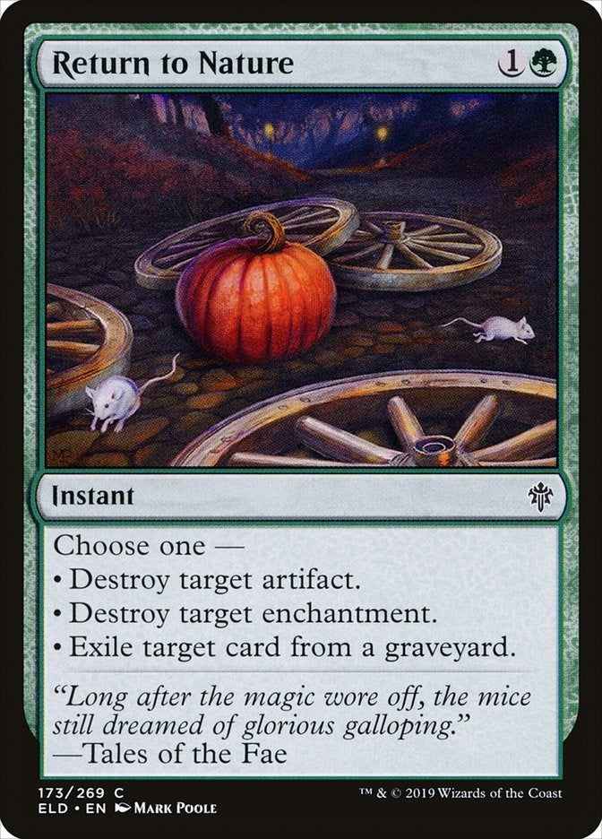 Return to Nature (173) (Throne of Eldraine)