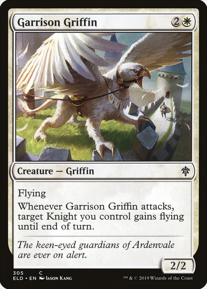 Garrison Griffin (305) (Throne of Eldraine)