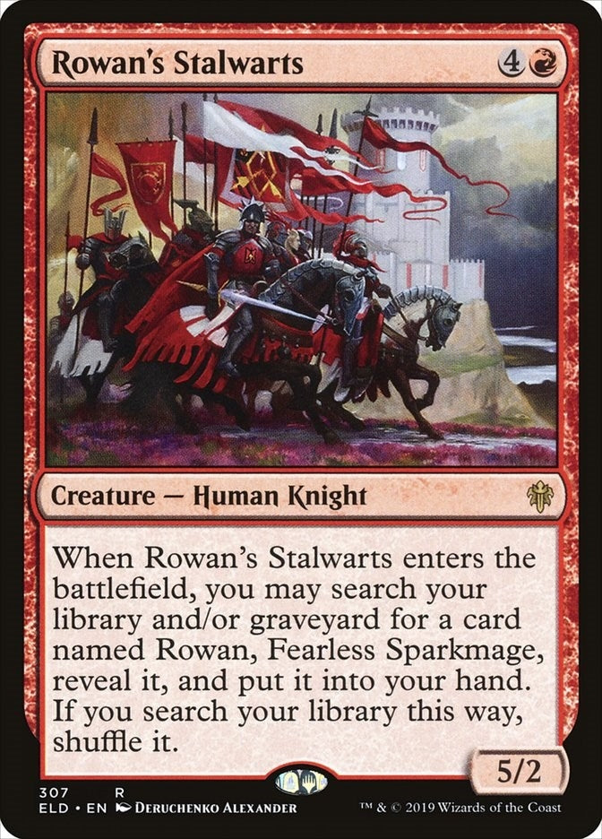 Rowan's Stalwarts (307) (Throne of Eldraine)