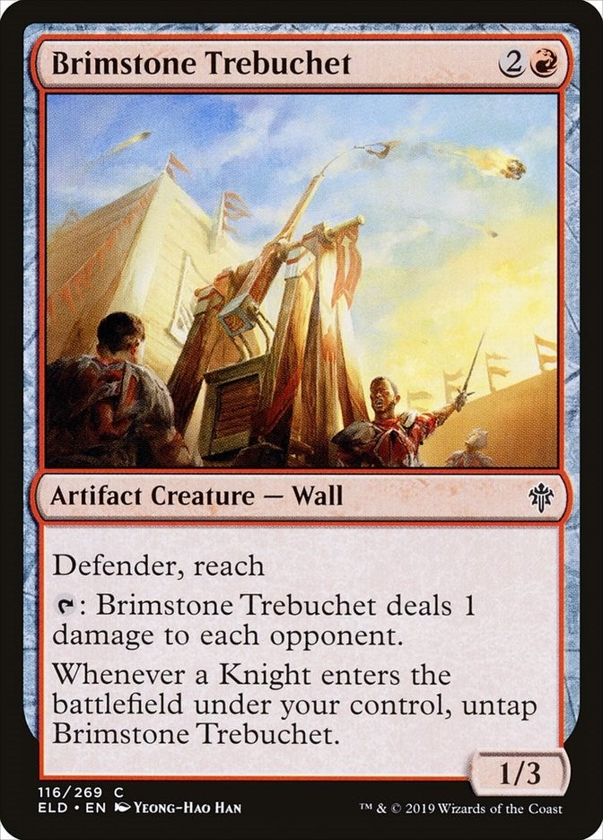 Brimstone Trebuchet (116) (Throne of Eldraine)
