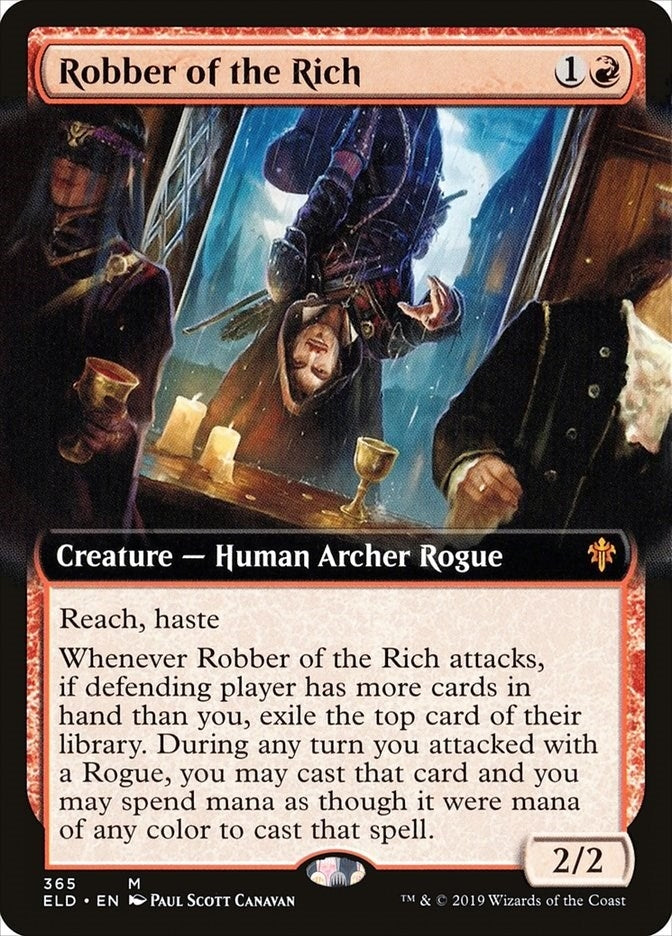 Robber of the Rich (Extended Art) (365) (Throne of Eldraine)