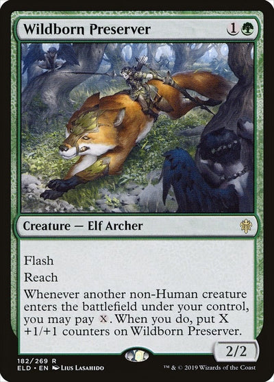 Wildborn Preserver (182) (Throne of Eldraine)