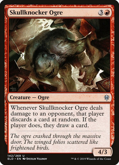 Skullknocker Ogre (142) (Throne of Eldraine)