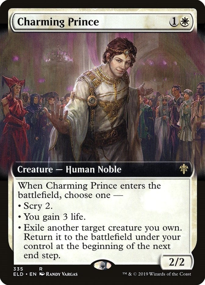 Charming Prince (Extended Art) (335) (Throne of Eldraine)