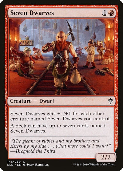 Seven Dwarves (141) (Throne of Eldraine)