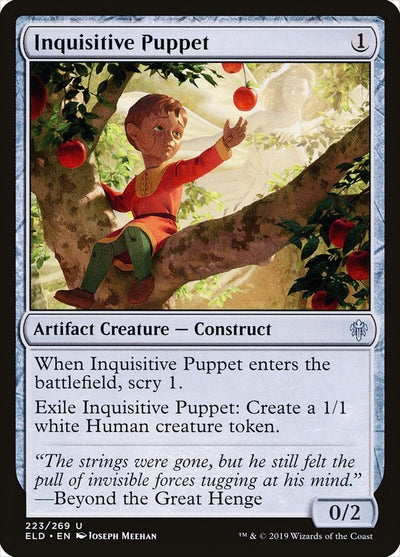 Inquisitive Puppet (223) (Throne of Eldraine)