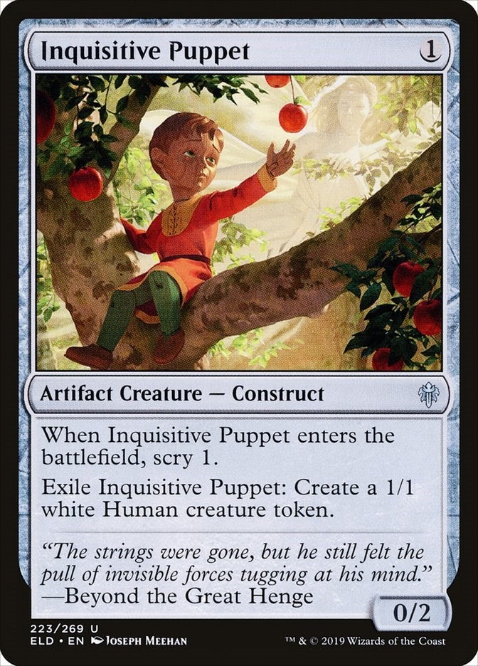 Inquisitive Puppet (223) (Throne of Eldraine)