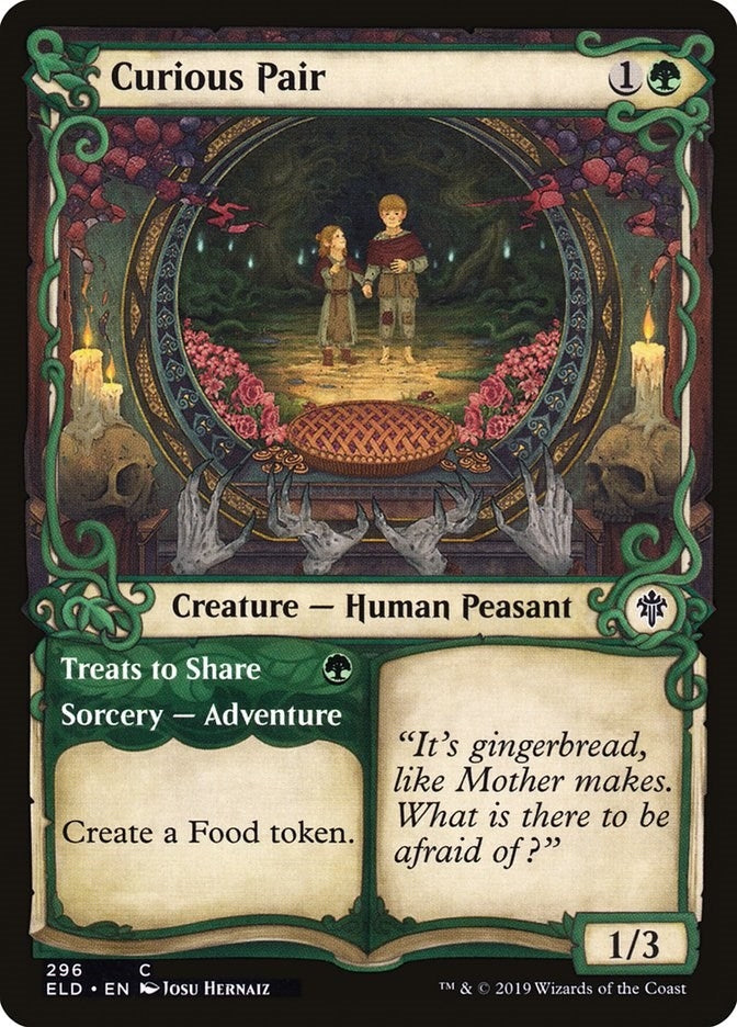 Curious Pair (Showcase) (296) (Throne of Eldraine)